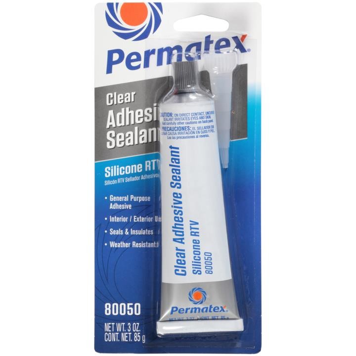 PERMATEX 80050 CLEAR SILICONE 3 OZ