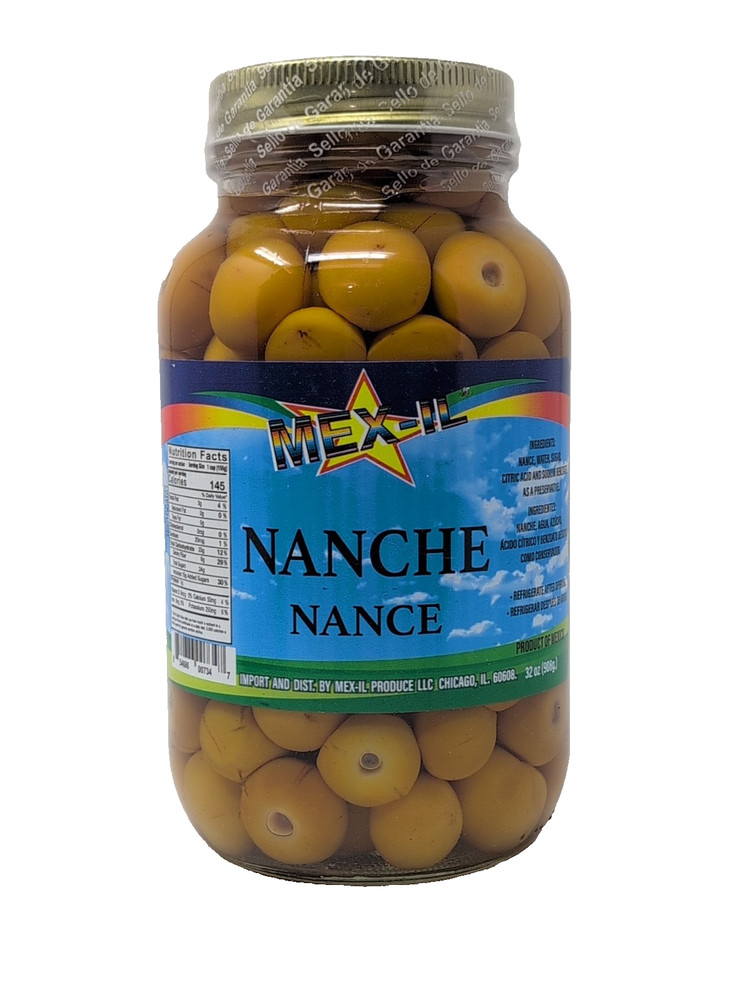 Mex-IL Nanche Nance 32 Ounce Glass Jar