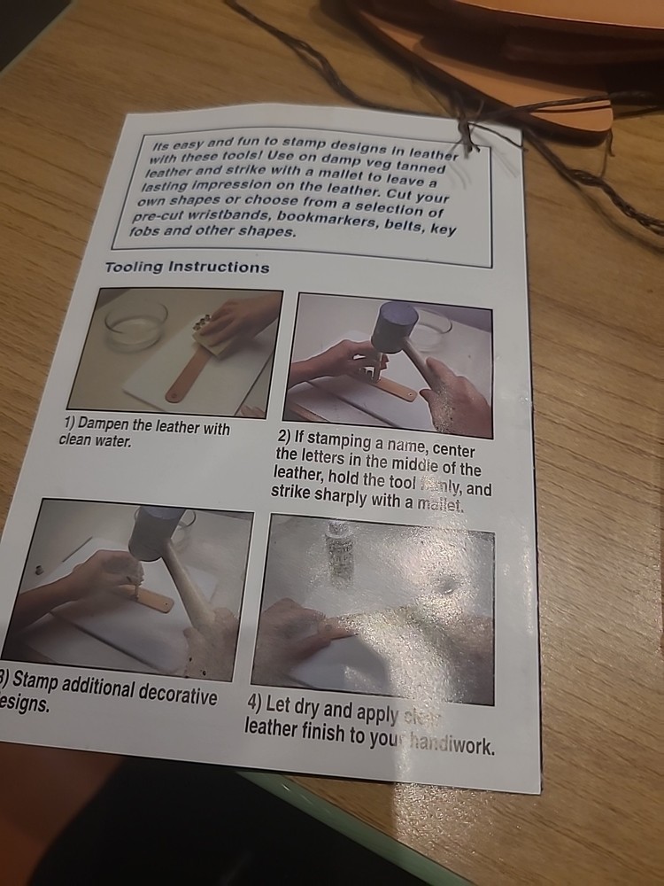 Leathercraft Kit Keychains