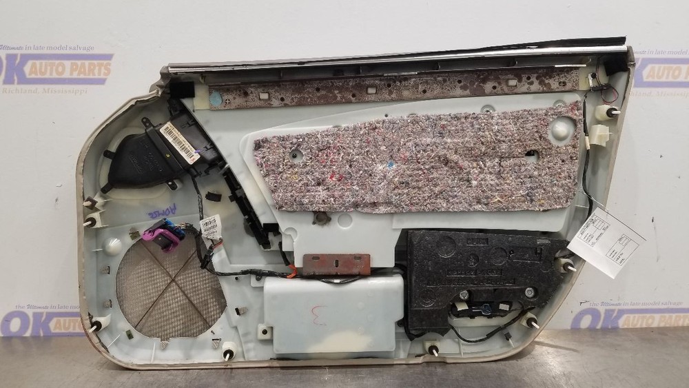 05 CADILLAC XLR INTERIOR DOOR TRIM PANEL FRONT LEFT DRIVER SHALE