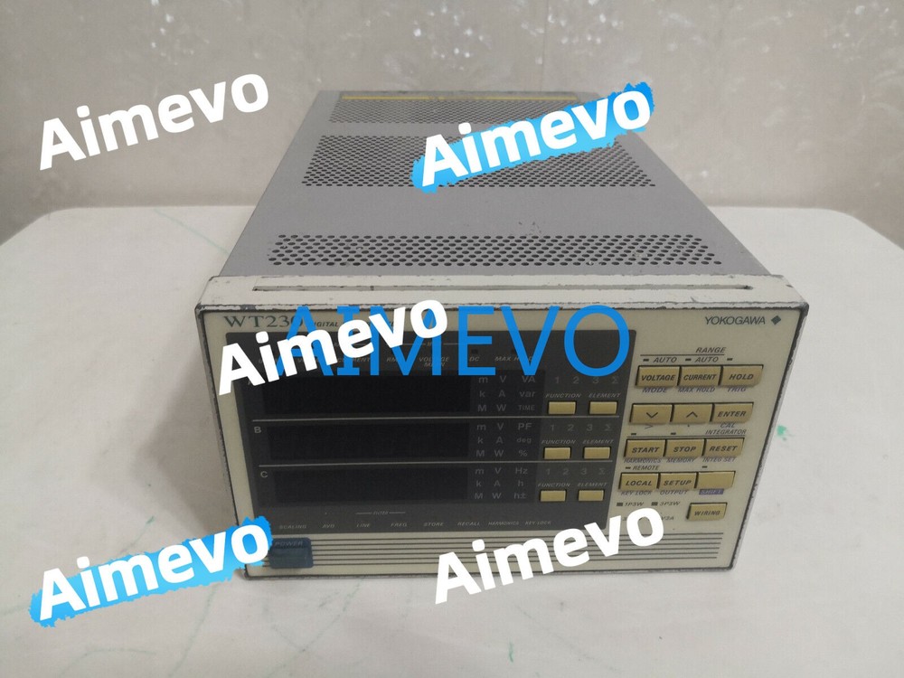 Yokogawa WT230 Digital Power Meter With 3 Modules USED
