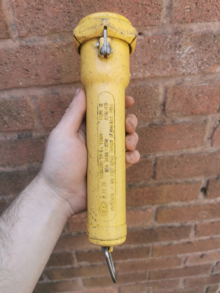 SA Equipment SA6061 Explosion Proof Safety Torch Mining Military Made In England