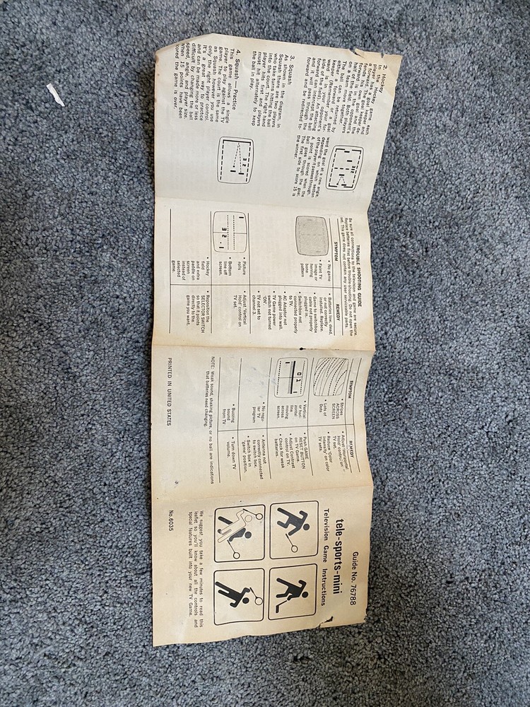 Tele-sport Mini Tv Game