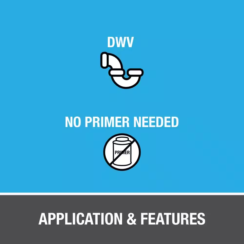 4 Oz. Medium Black ABS Cement