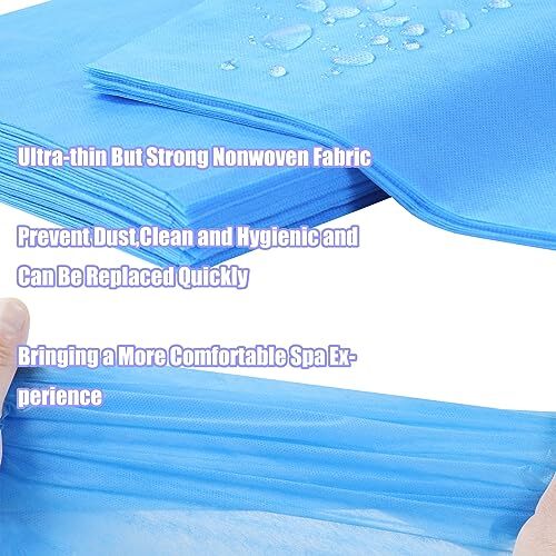 50 Pack Disposable Bed Sheets for Salon Massage Spa Table Cover