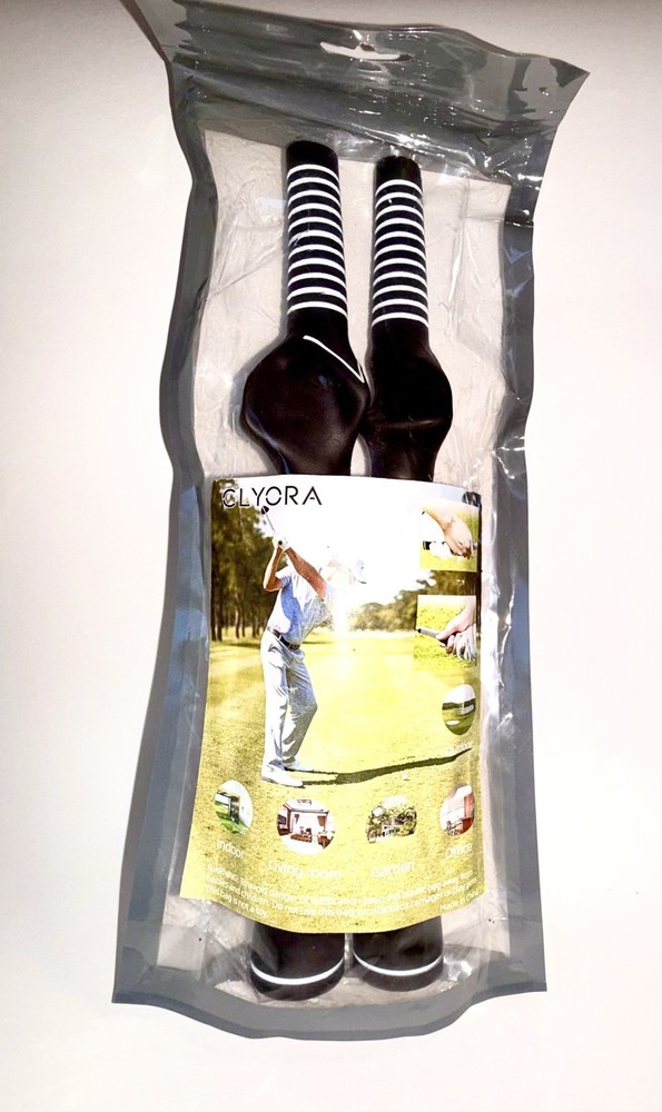 2Pcs Right-Hand Golf Swing Training Grip Standard Teaching Aid Warm Up Trainer