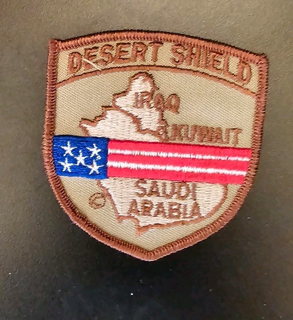 Desert Storm military patch