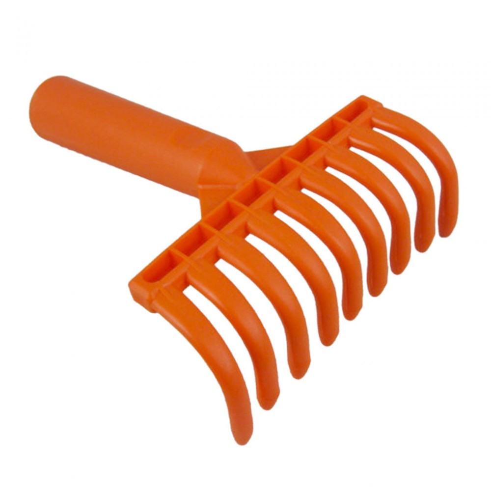 Small Yard Leaf Rake Lightweight Ergonomic Garden Rake Tool