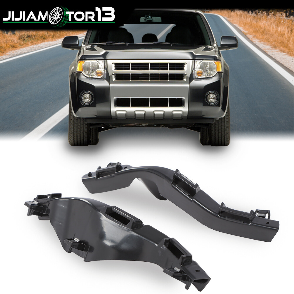 Bumper Bracket Set of 2 Fit For 2008-2012 Ford Escape Front Left & Right Side