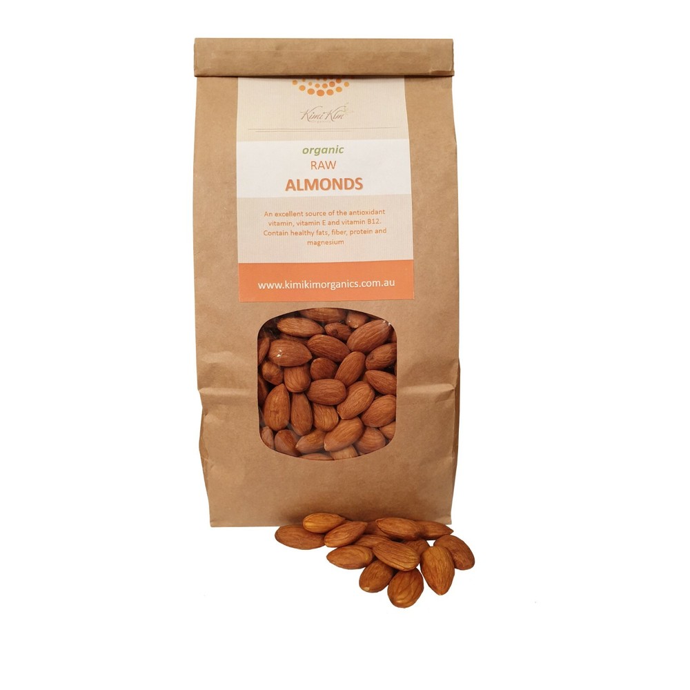 Certified Organic Almonds Nuts