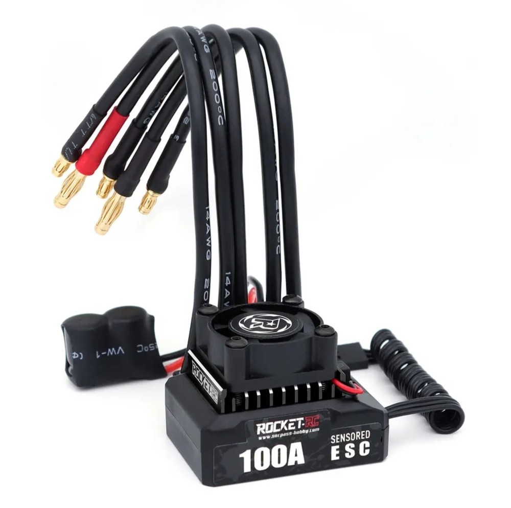Rocket Rc Drift Brushless Sensored Combo Turbo & Boost Programmer Include purple