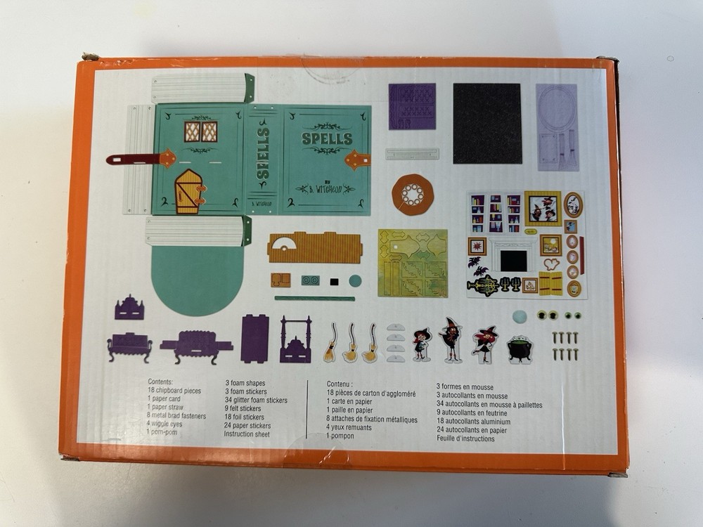 Creatology Halloween Witch House Craft Project Kit NEW
