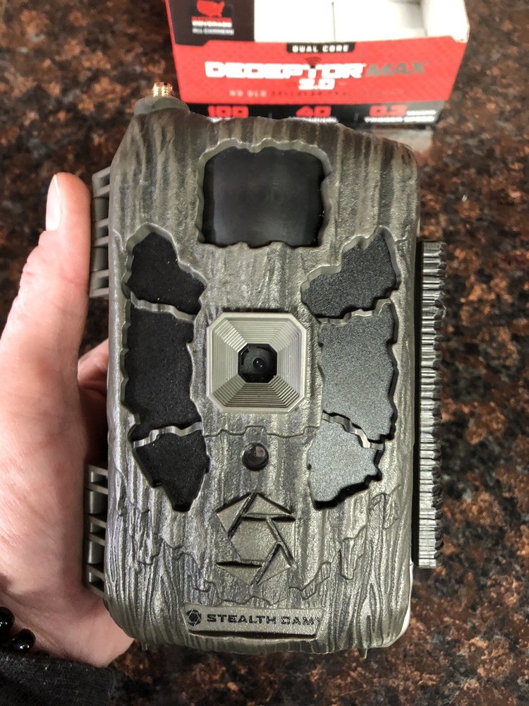 Stealth Cam Deceptor Max 2.0 No Glo Cellular Trail Camera STC-DCPTRX2 (LOOK)
