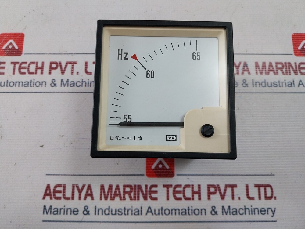 Deif Single Frequency Meter 55-65 Hz