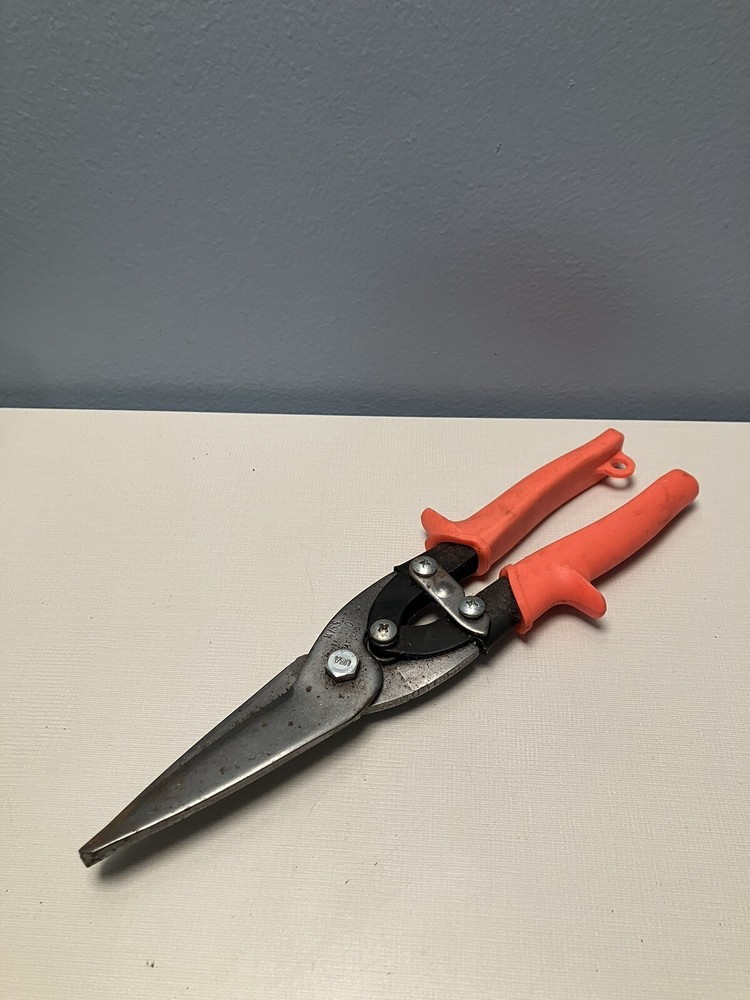 Wiss M-300 Orange Handle AVIATION CUT SNIPS SHEARS