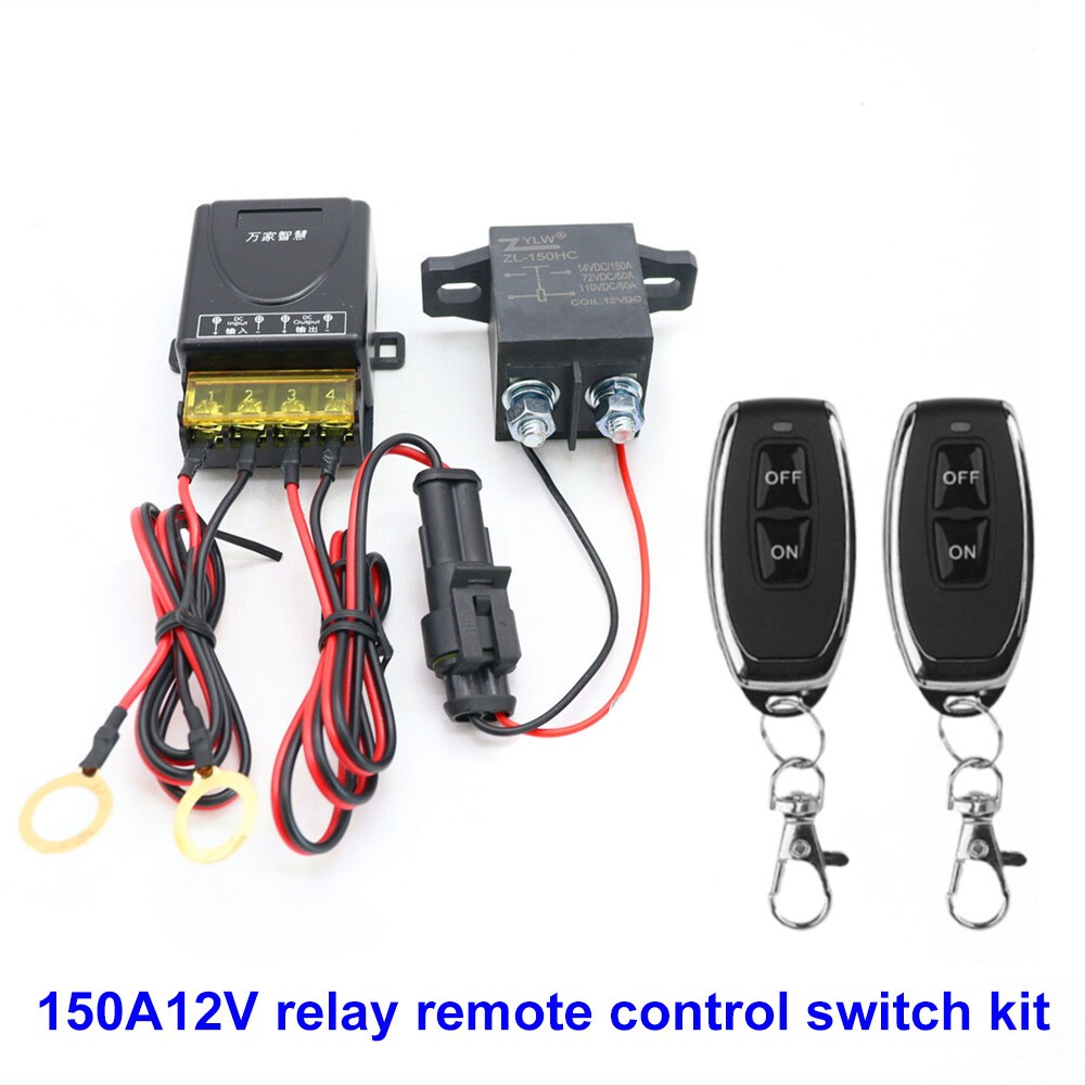 Car Battery Switch Disconnect Power Kill Master Isolator Cut Off Remote Control