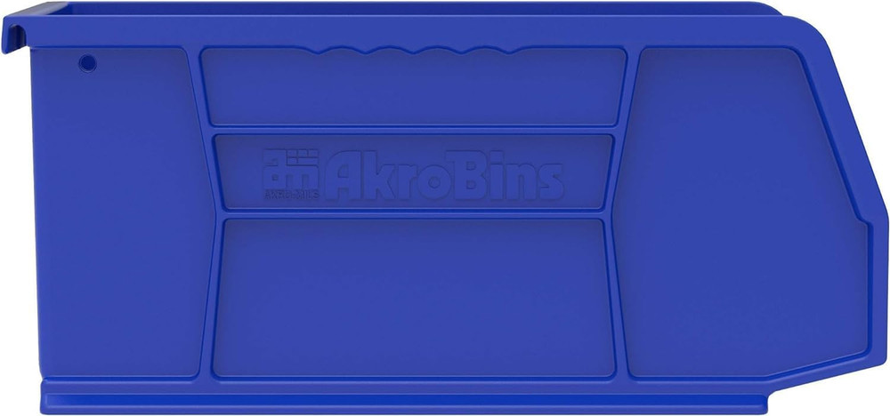 30230 Akrobins Plastic Storage Bins, Space-Saving Stackable Bins for Garage, Pan