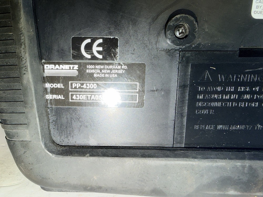 Dranetz Power Platform PP-4300 Demand Analyze