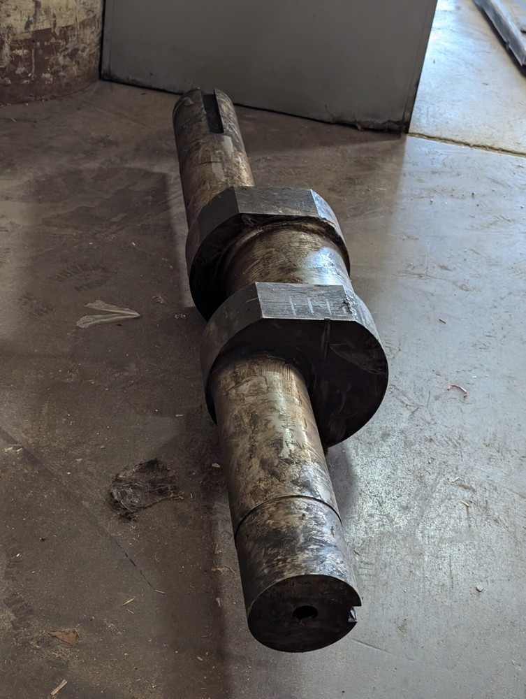 Minster Press replacement eccentric shaft, 66.5 inches long