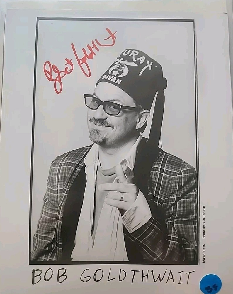 Bob Goldthwait Actor/Comedy Signed  8x10  Photo
