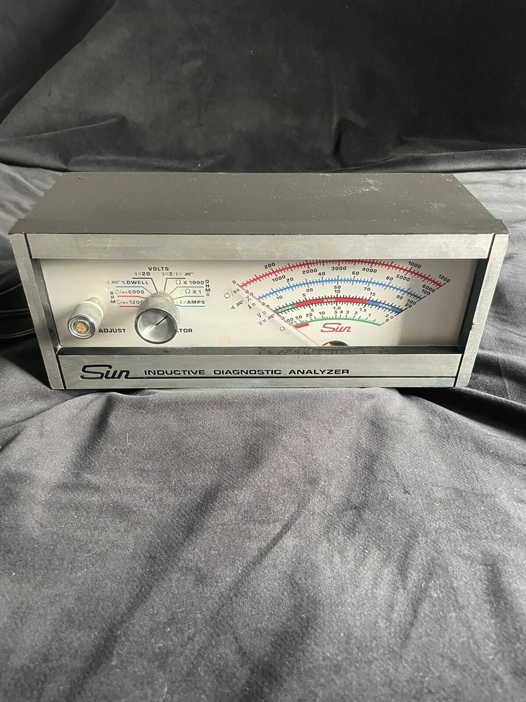 Sun Inductive diagnostic analyzer Untested pre-owned (parts only)