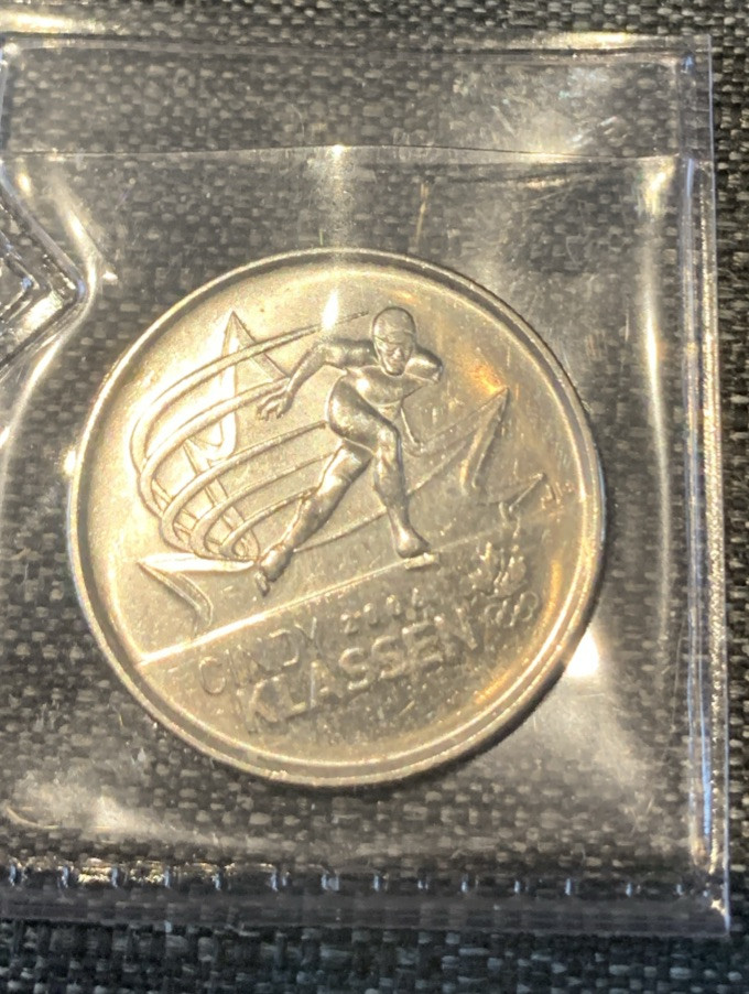 Canada2008 Olympic Coin Cindy Classes Skating