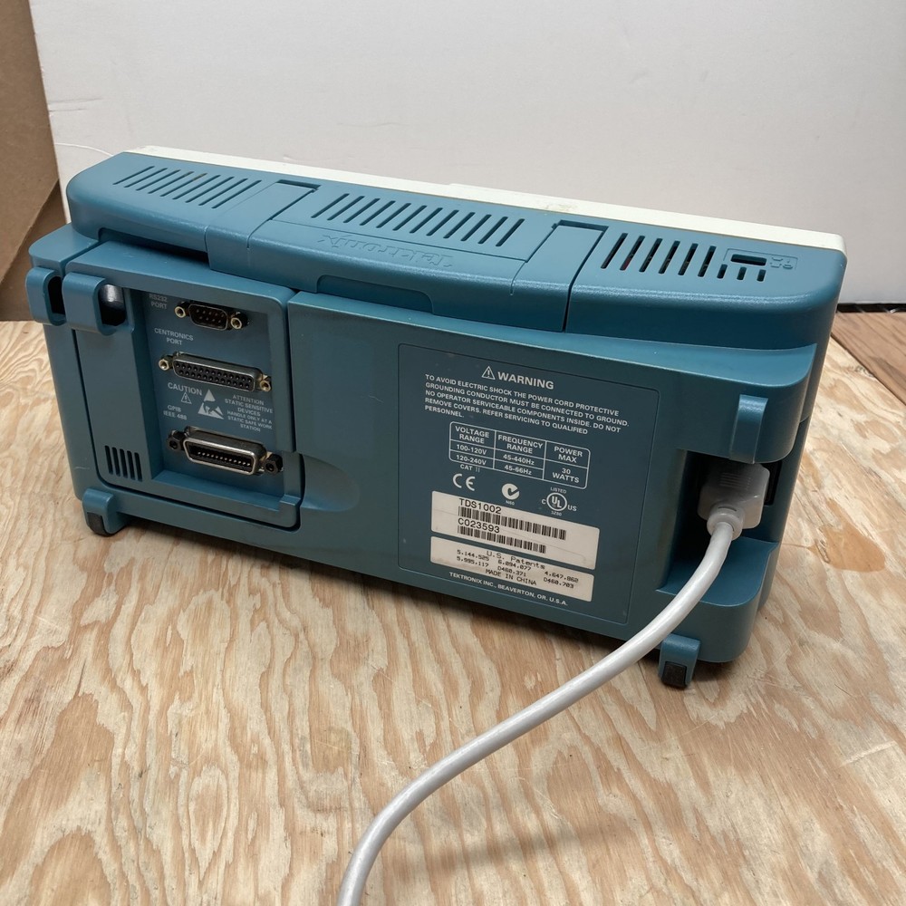 Tektronix TDS 1002 2ch Oscilloscope with TDS2CM Communication Extension Module