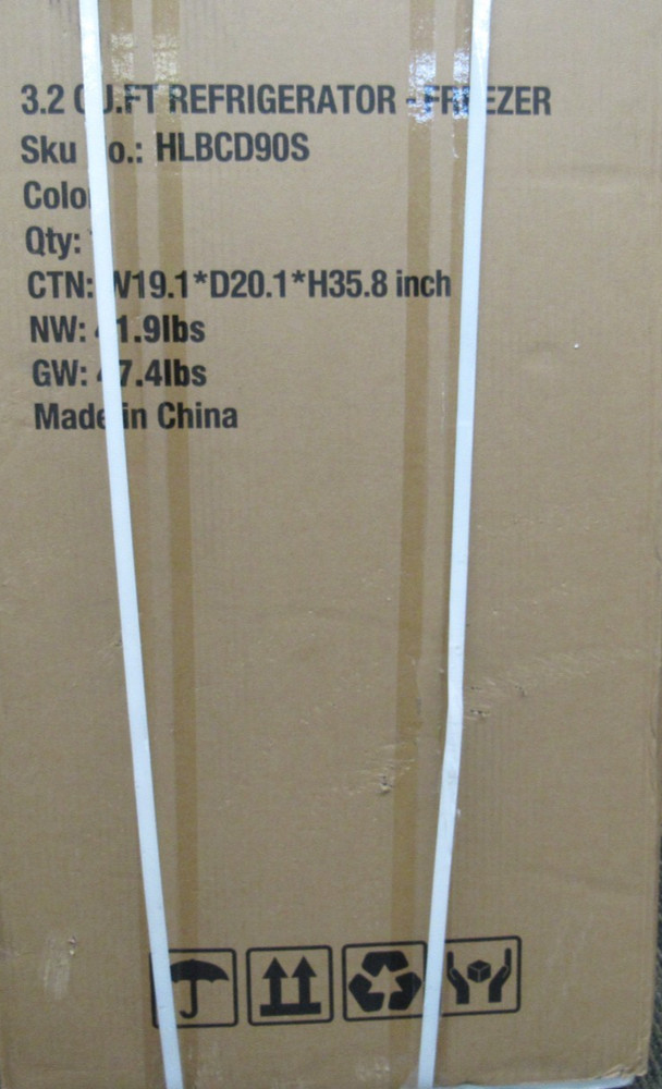 HAILANG 3.2 Cu.Ft Compact Refrigerator (Model A072-HLBCD90S)