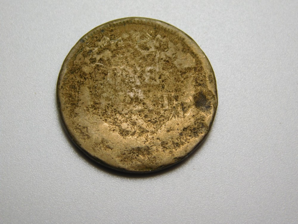 OLD US COIN 1858 FLYING EAGLE CENT PENNY