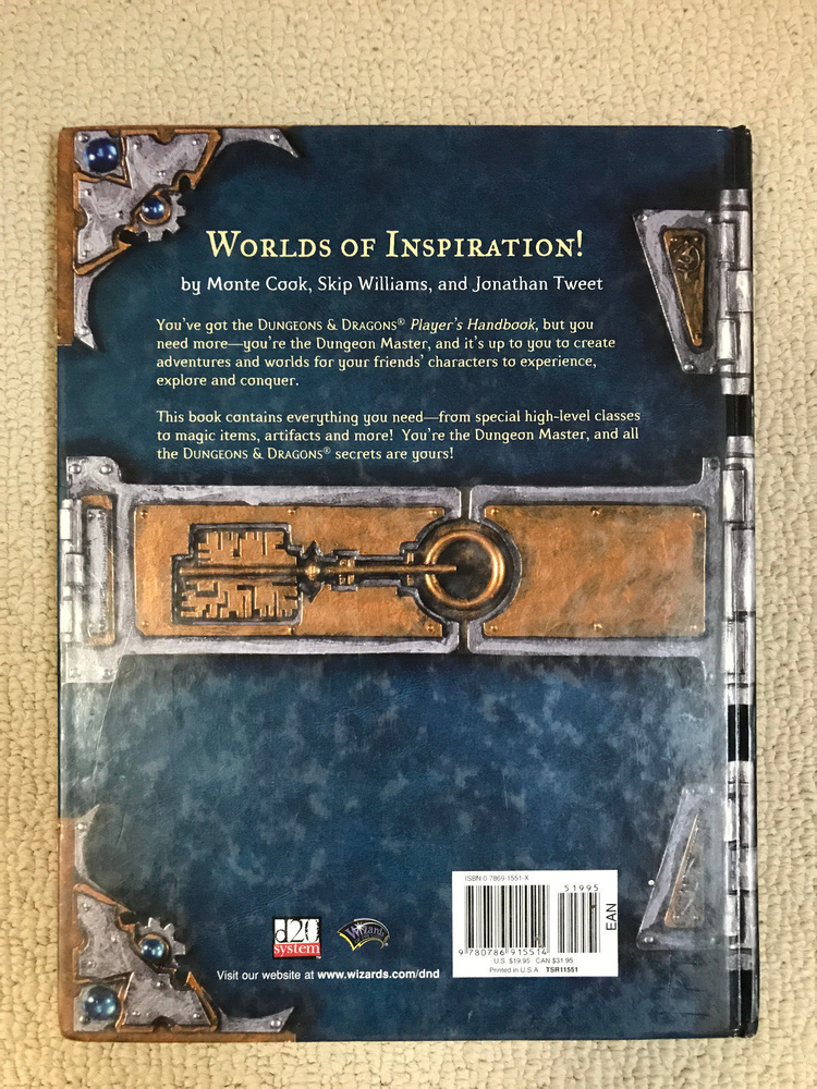 Dungeon Master's Guide - Core Rulebook II - Dungeons & Dragons 3.0 3E