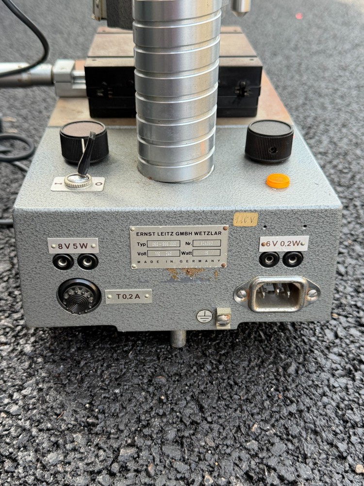 Leitz Wetzlar Miniload Micro Hardness Tester + (2) Objectives