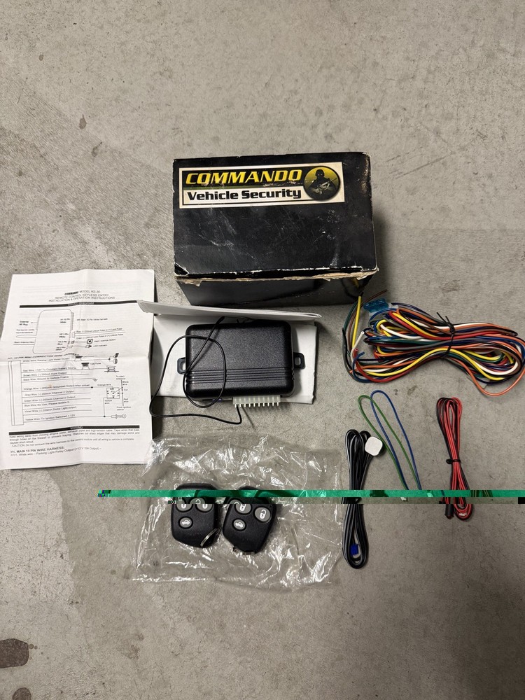 Commando remote control keyless entry