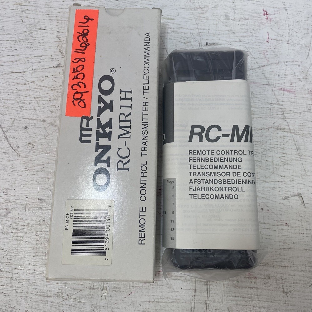Original Onkyo RC-MR1H Remote Control - BRAND NEW