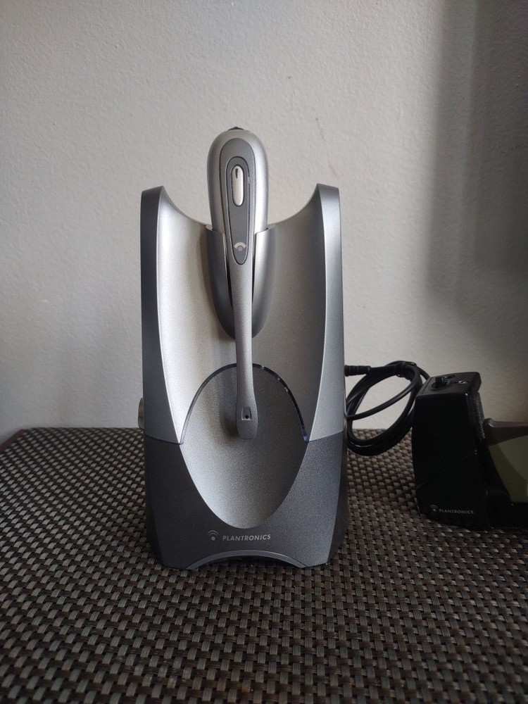 Plantronics CS50 Ear Hook Headset - Silver