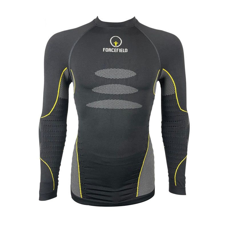 FF6051 Forcefield TECH 3 BASE LAYER Jersey Black/Yellow