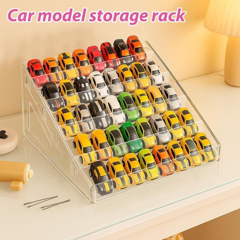 Acrylic Nail Polish Organizer 5 Layer Storage Display Rack Multi-Purpose Stand