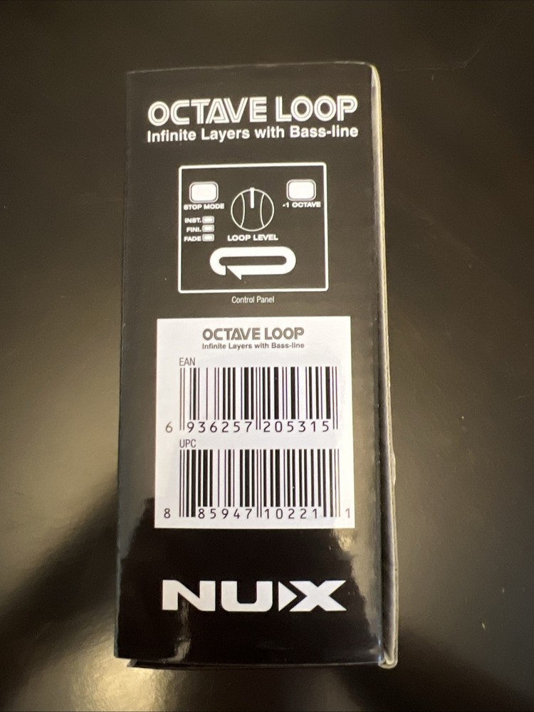 NuX Octave Looper Guitar Pedal