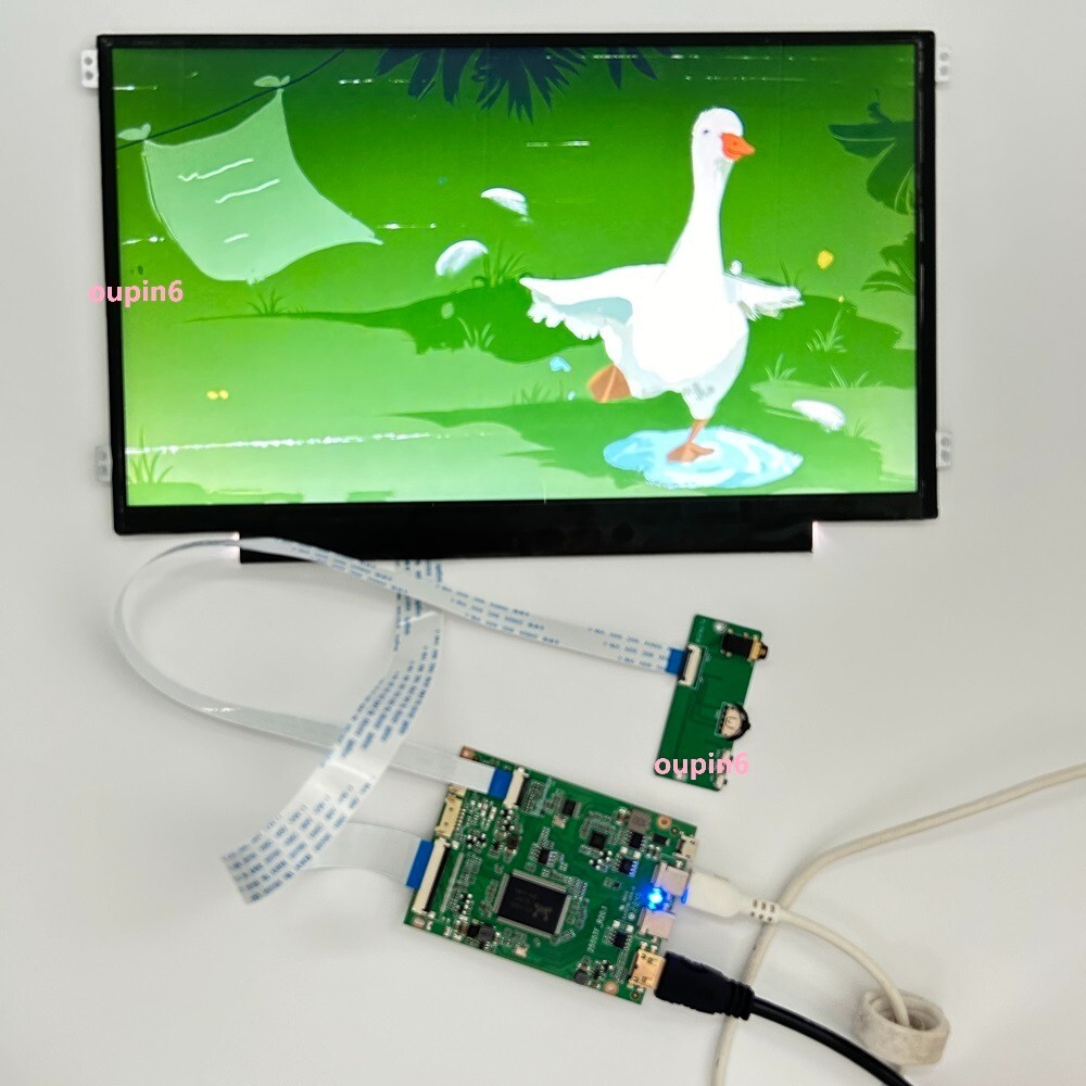 Display screen 11.6" 1366X768 LED with MINI HDMI 2 TYPE-C EDP controller board