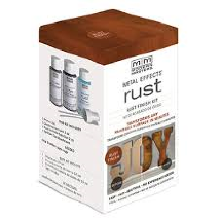 RUST OLEUM - RUST FINISH KIT - TRANSFORM ANY PAINTABLE SURFACE IN MINUTES