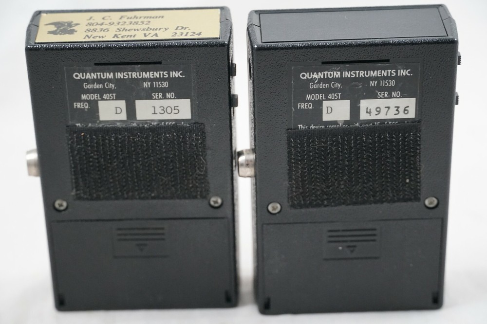 2 Quantum Radio Slave II Senders Transmitters Frequency D Tested