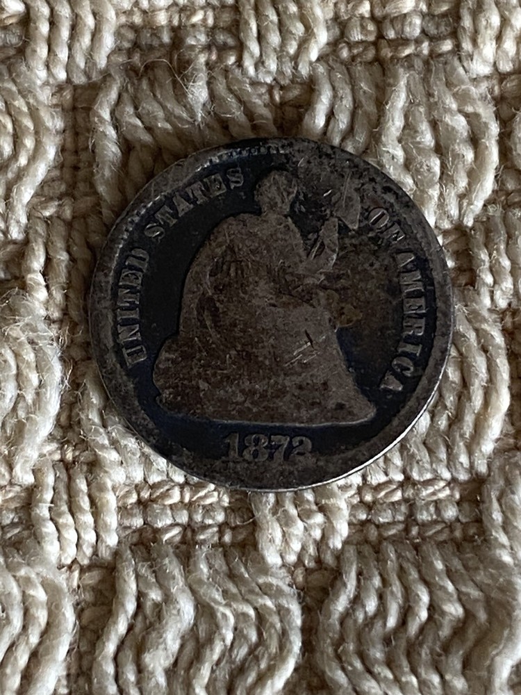 1872 half dime