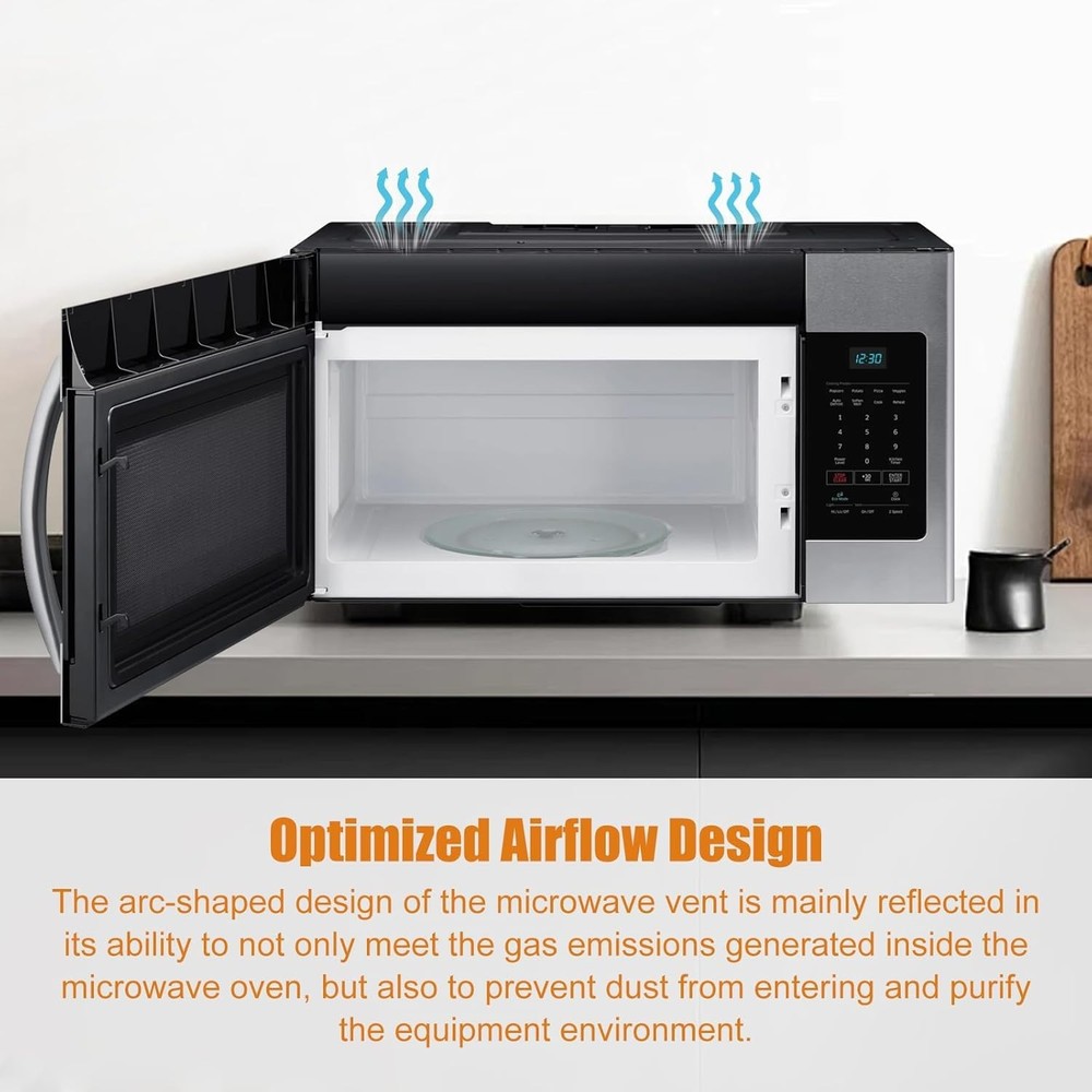 Microwave Vent Grille and Filter Replacement for LG Models - Efficient & Durable