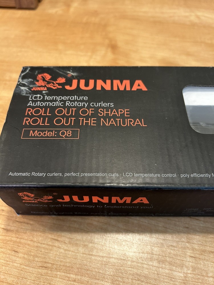 JUNMA Rotary Curler, Model Q8. New in Box