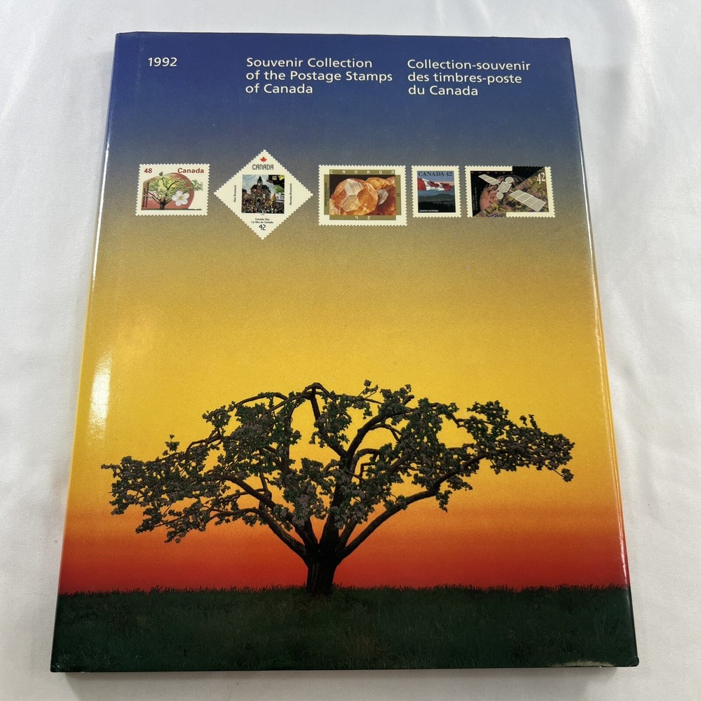 1992 Canada Post Yearbook Annual Official Stamp Issues - COMPLETE & MNH Set