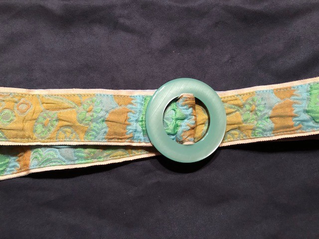 Beautiful Velvet Fabric Belt by Loop de Loops