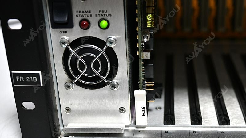 Evertz 500FR Exponent Compact High Density w/ 500FC Frame Controller