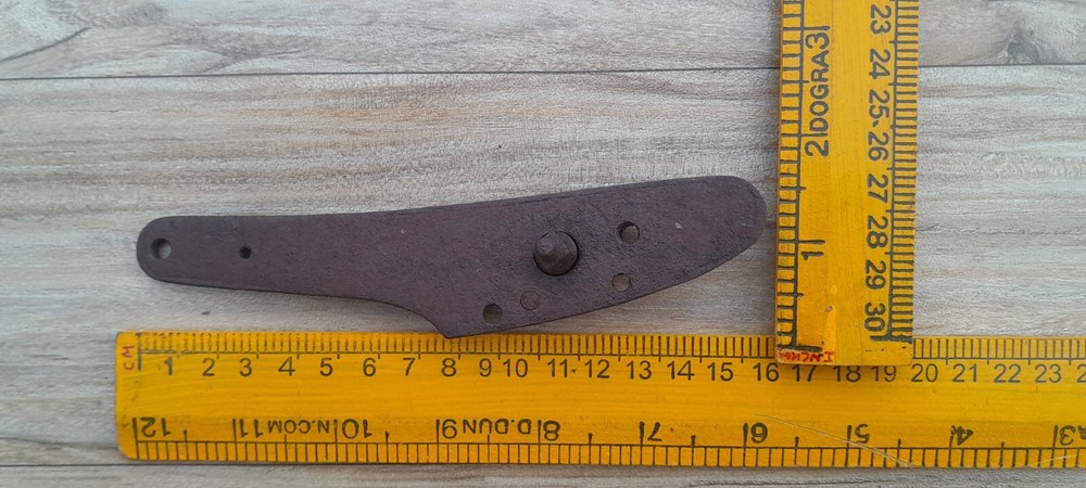 18's BLACK POWDER PERCUSSION MUZZLELOADER PLATE only RIFLE MUSKET