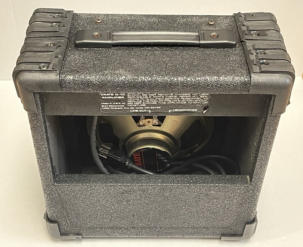 Vintage Crate Amp Model G 10 With Equalization