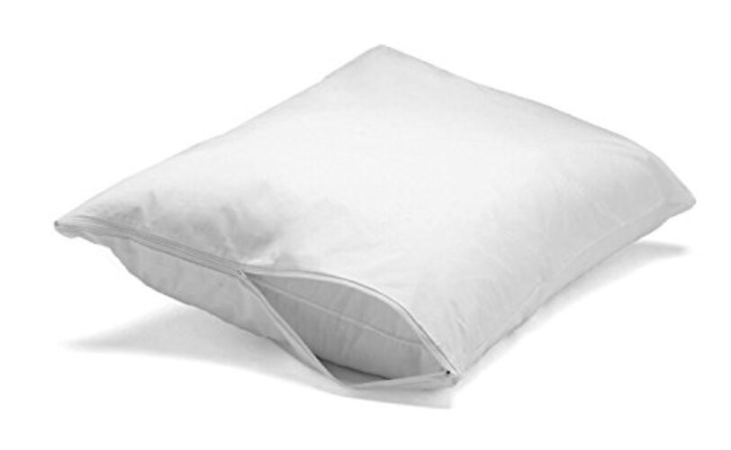 Feather/Down-Proof00% Cotton, Pillow Protector - Reduce Pokes with King 1