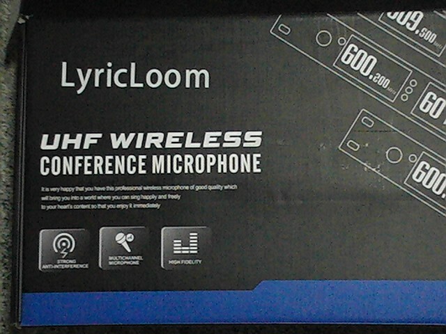 Lyric Loom wireless microphone system!